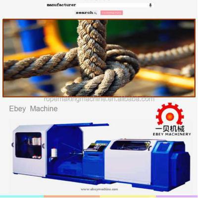 China Professional Plastic PP PE Sisal Rope Rope Twine Making Machine ACS-M44 for sale