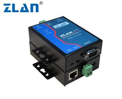 China Serial To Ethernet ZLAN2100 RS232 Serial Port To Ethernet TCP/IP RJ45 Converter Device Server for sale