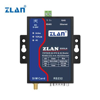 China GPRS Converter ZLAN8305LN Serial Port To Modern High Speed ​​3G 4G GPRS Device for sale