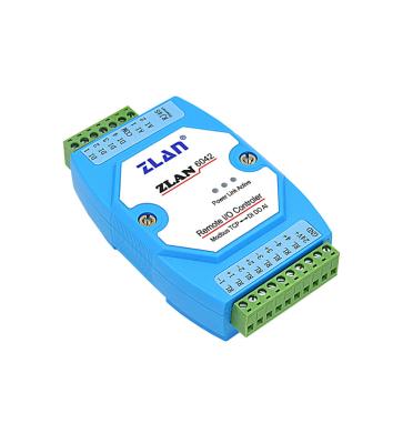 China Analog to Digital Converter Ethernet I/O Modbus TCP /RTU 4 Channels I/O Remote I/O Network for sale