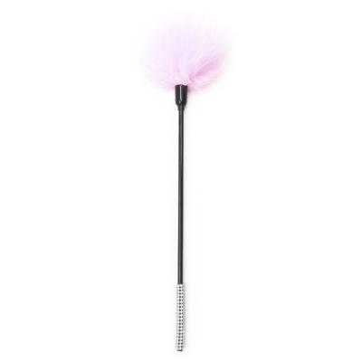 China Ninghao Diamond Flirt Feather Command Stick Emotion Drill Handle Feather Toys for Massage Stick Spot for sale