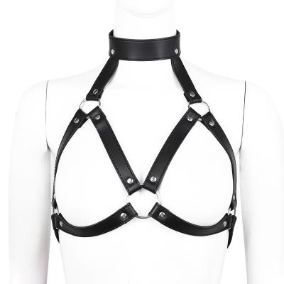 China Emotion Ninghao Professional Manufactures Bdsm Chest Harness For Chest Bdsm Leather Harness for sale