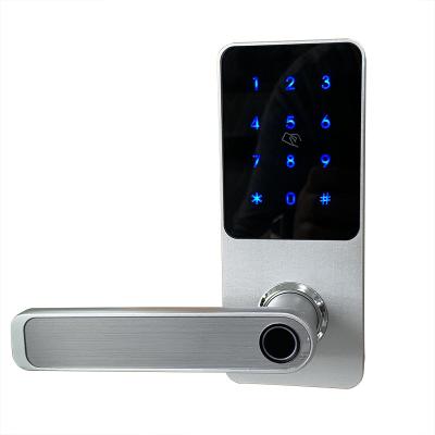 China Zinc Alloy Digital Code Smart Fingerprint Door Lock for sale