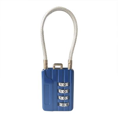 China Can Be Used In Luggage 4 Digit Gym Password Zinc Alloy Padlock for sale