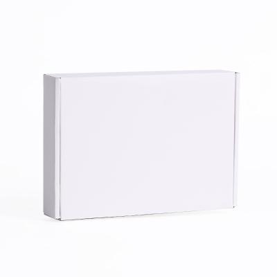 China Low Price Recyclable White High Quality Wax Waterproof Wardrobe Single Wall Standard Size Corrugated Box for sale