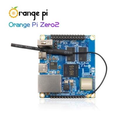 China Express Orange Pi Zero 2 512MB H616 Chip Support Gigabit Network 10 Ubuntu Debian Single OS Board for sale