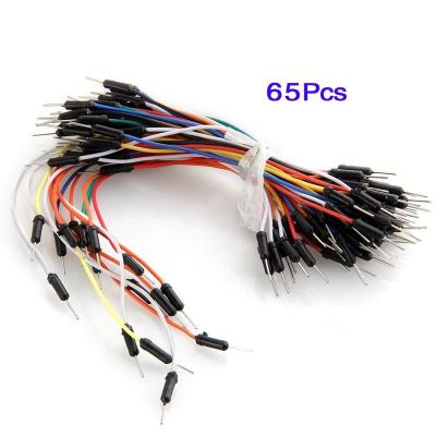 China 65pcs Flexible Breadboard Jumper Wires 65pcs for sale