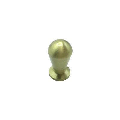 China Craftsman OEM Factory Pull Gold Door Knobs Brass Handle Knurled for sale