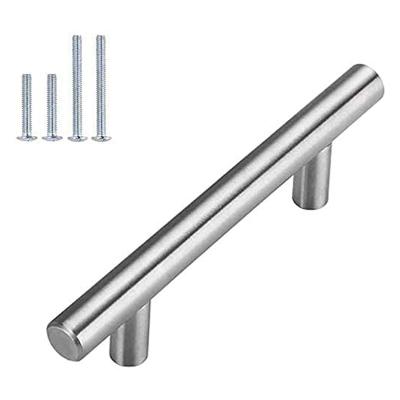 China Modern American Cabinet Pulls Brushed Nickel Taper Metal Handle Drawer Pulls Stainless Steel Cabinet Hardware Kitchen for sale