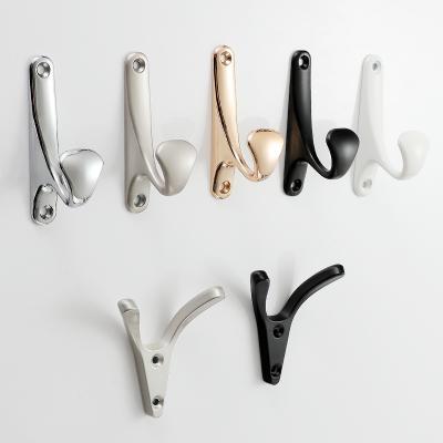 China Practical and sturdy modern style factory direct sales zinc alloy rustic wall coat hook rock for sale