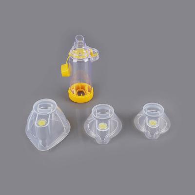 China Medical Hospital Silicone Baby Inhaler Spacer Inhaler Asthma Child Aerosol Chamber for sale