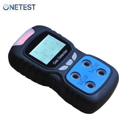 China Portable multi-in-one gas detector，CO-CH4-H2S-O2 alarm，Underground pipeline, biogas detection,4-in-1 gas alarm for sale