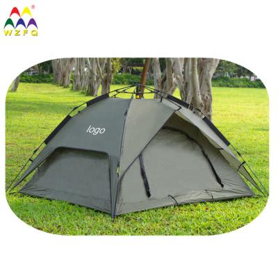 China Popular Hot Selling Full Automatic Portable Single UV Protection Outdoor Camping Tent Diagonal Tying Type for sale