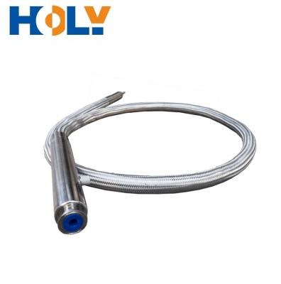 China ASME &CE DN10-150 Metal Armored Flexible Cryogenic Vacuum Jacket Hose for sale