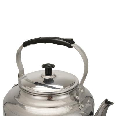 China Wholesale Sustainable Heat Resistant Folding Top Handle Camping Stove Boiling Water Tea Stainless Steel Whistling Kettle for sale