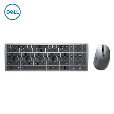 China KM7120W Wireless QWERTY Gray Multi-Device Ultra Slim RF Keyboard And Mouse Combo for sale