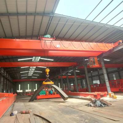 China Bridge Crane BL-50 ton 60 ton electromagnetic bridge crane/electromagnetism hanging beam bridge crane for sale