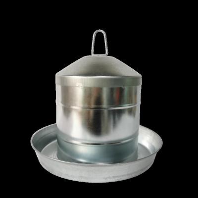 China High Quality Farms 9L Metal Chicken Poultry Drinker for sale