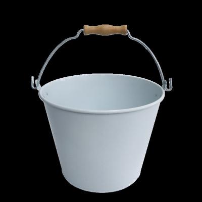 China Home And Garden Hot Sale Sustainable High Quality Iron Galvanized Steel Pail With Handle for sale