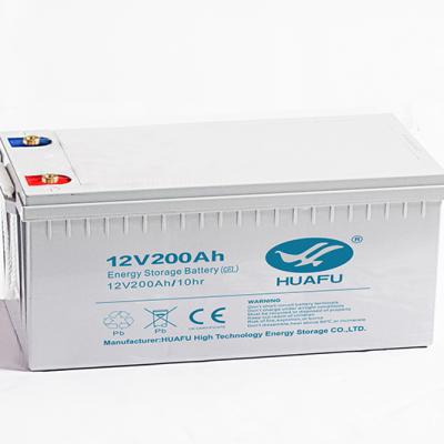 China Home Appliances Lead Acid Battery Sealed Gel Battery 12V 100AH ​​200AH GEL Solar AGM Storage Battery for sale