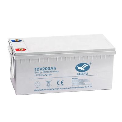 China Home appliances lead acid battery 12v 200AMP solar batteries VRLA lead acid battery for solar for sale