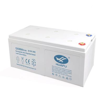 China Solar System Lead Acid Battery 24V 200AH Long Life Selling AGM GEL Lead Carbon Batteries for sale