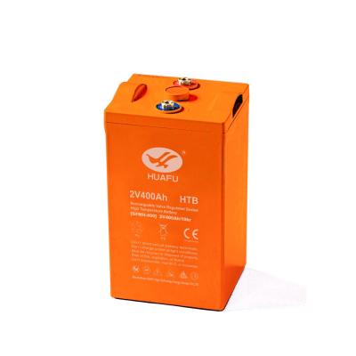 China Home Appliances High Temperature Resistant Battery 2V 400AH High Efficiency VRLA Lead Acid Battery for sale