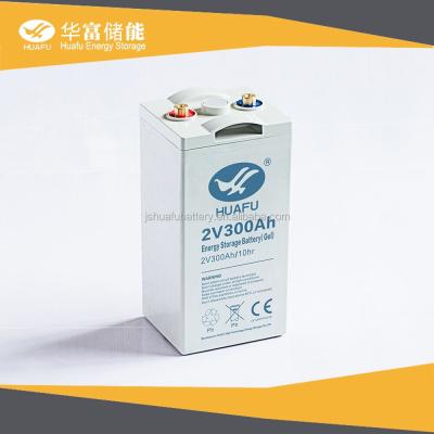 China 2v300ah Car Deep Cycle Use Valve Regulated Gel Battery for sale