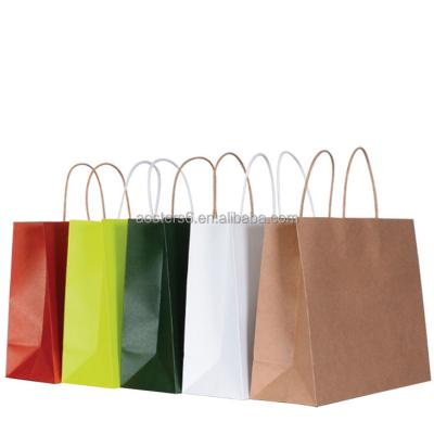 China Recycled materials hot sale logo size color color shopping paper bag custom paper bag with logo printing bags for sale