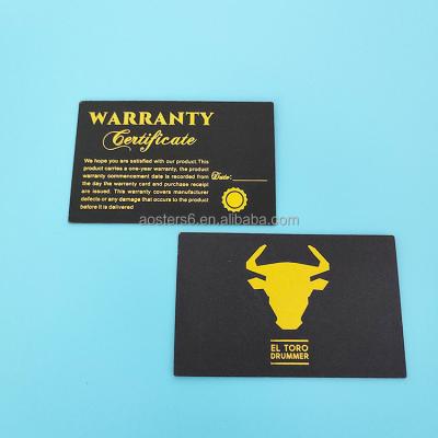 China Factory Price Offset Printing Rectangle Kraft Paper Sustainable Luxury Custom Thank You Small Business Card for sale