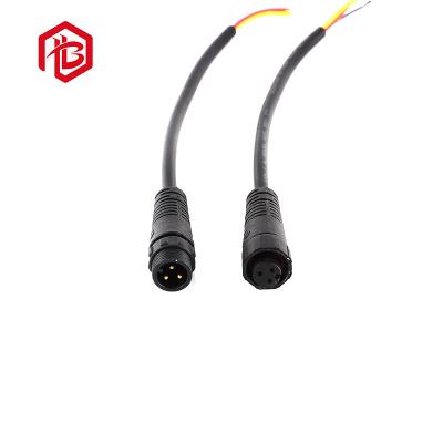 China M12 Cable resistente al agua para exteriores 2/3/4 Pin Conector masculino y femenino Luz solar de calle en venta