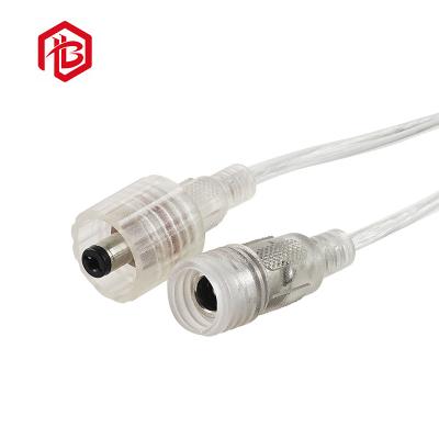 China 5521 Male And Female Butt Waterproof Connector DC Plug LED Light Strip Power Connection Wire Connector for sale