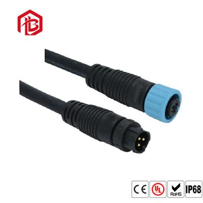 China A12 Wire To Wire Type Screw Fixing Male Female Quick Lock Type Electrical Wire Connector IP68 Waterproof for sale