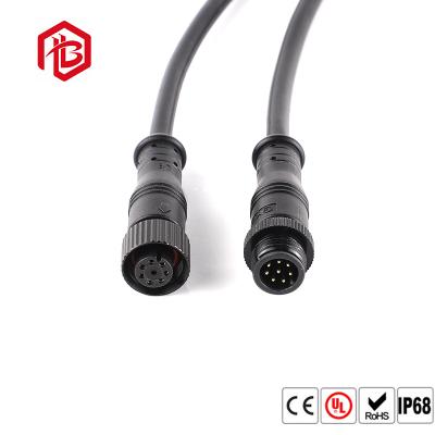 China Conector circular impermeable de gran intensidad del metal M12 en venta