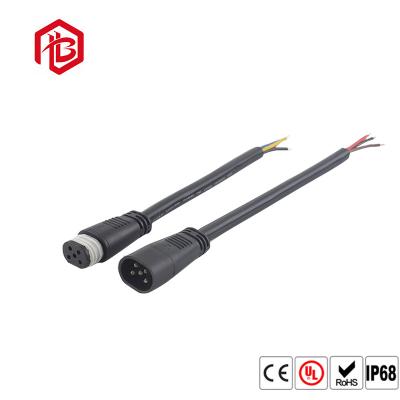 China Plano grande 3 4 conector hembra-varón impermeable de 5 Pin en venta