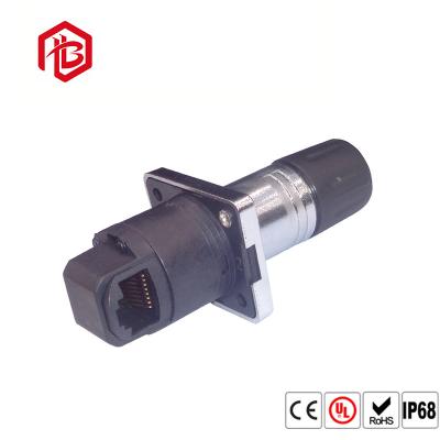 China Conector hembra-varón de la prenda impermeable del enchufe/del zócalo RJ45 en venta