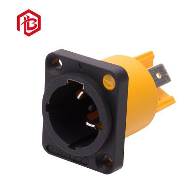 China Dust Proof 3P3C IP68 Waterproof Rj45 Panel Mount Jack for sale