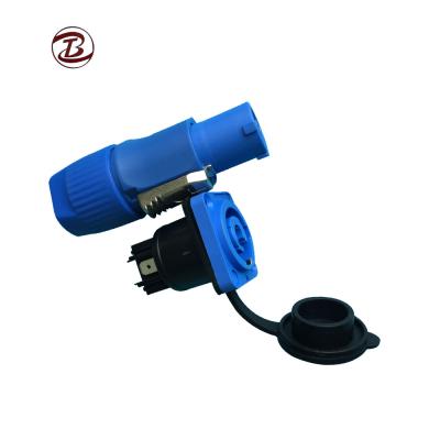 China Tipo recto zócalo dual de la prenda impermeable Rj45 del panel IP67 IP68 en venta