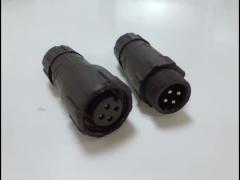 24awg Ip67 M25 10A Waterproof Connectors 3 Pin Led Connector