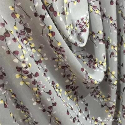 China New 100% Stretch Fashion Polyester Chiffon Custom Digital Jacquard Printing Fabric For Dresses for sale