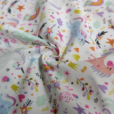 China Organic ocs moq fabric digital printed 100% organic cotton fabric certified organic cotton gots not certified fabrics for spring for sale