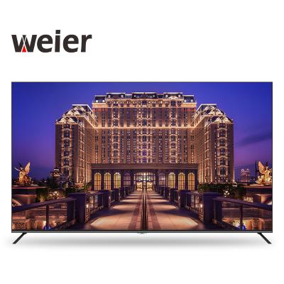 China weier hotel tv suppliers 4k full-hd television 32 inch frameless smart tv for sale