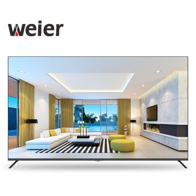 China hotel tv suppliers weier 4k led tv / smart tv lcd television 75 inch for sale