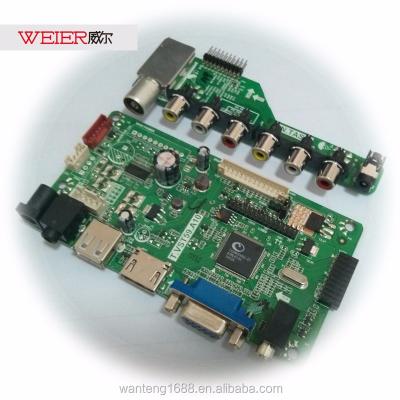 China Electronics Device Weier CVT T.VST56.A10 LCD TV Main Board Motherboard TV Circuit Board PCB for sale