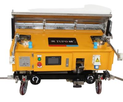 中国 TUPO 7 Automatic Cement Plastering Machine Cement Wall Plastering Machine Price 販売のため