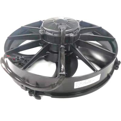 China steel & original plastic SPAL high performance drawing axial fan VA01-BP90/VLL-79S for bus radiator heat dissipation for sale