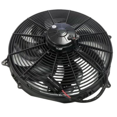 China steel & plastic original spal 16inch high performance brushed axial fans VA33-BP91/VLL-65A for bus water tank heat dissipation for sale