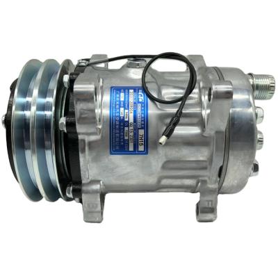 China 7H15 Guangyu R404 24v Compressor Bus Air Conditioner Bus Compressor Guangzhou Guangyu 7:15 B10M for sale