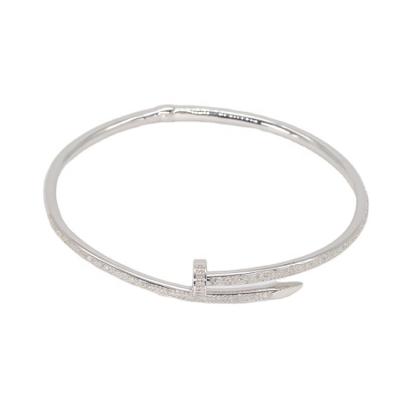 China Hot Selling HIP HOP Bracelets Jewelry Women Silver Bangle Bracelet HIP HOP Bracelets for sale