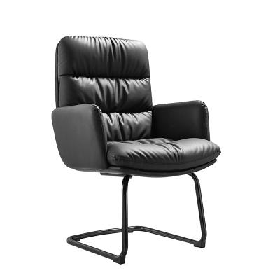 China Low Price (Height) Adjustable Floor Gaming Computer Survey Chair Office Arm Chair Leather Executive Office Furniture for sale